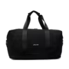 Compact Polyester Travel Crossbody Tote Black color SKU reference