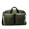 Expandable Nylon Tote with Wet-Dry Storage Green color SKU reference