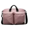 Expandable Nylon Tote with Wet-Dry Storage Pink color SKU reference