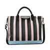 Nylon Sport Crossbody Bag with Magnetic Snap Detail Black color SKU reference