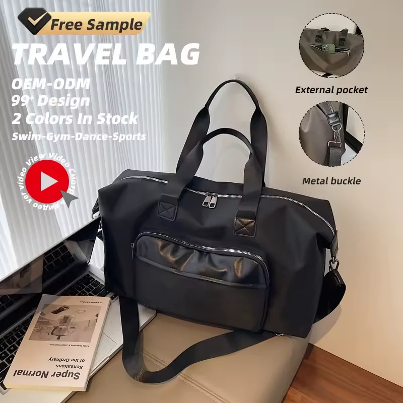 Oxford Tote Bag with Front Storage Pocket product reference image