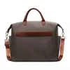 Oxford Travel Duffel with Luggage Sleeve Khaki color SKU reference
