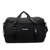 Oxford Gym Duffel with Dry-Wet Pocket Black color SKU reference