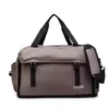 27 L Expandable Nylon Travel Duffel Khaki color SKU reference