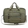 Oxford Travel Duffel with Front Storage Pocket Green color SKU reference