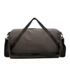Nylon Travel Duffel with Adjustable Shoulder Strap Gray color SKU reference