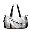 35 L PU Racket Tote with Adjustable Shoulder Strap Silver color SKU reference