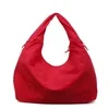 28L Polyester Tote Bag with Exterior Pocket Burgundy color SKU reference