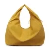 28L Polyester Tote Bag with Exterior Pocket Yellow color SKU reference