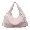 31L Nylon Crossbody & Shoulder Travel Bag Pink color SKU reference