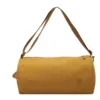 Solid-Color Polyester Crossbody Travel Bag Yellow color SKU reference