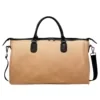Minimalist Travel Duffel with Two-Way Zip and Adjustable Strap Black color SKU reference