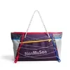 29L Nylon Travel Tote with Anti-Theft Pocket Purple color SKU reference
