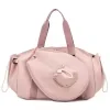 40L Polyester Tennis and Badminton Racket Bag Pink color SKU reference