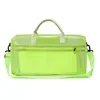 28L Transparent PVC Mesh Beach and Travel Bag Green color SKU reference