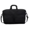23L Expandable Travel Duffel with Two-Way Zipper Black color SKU reference
