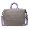 21L Crossbody Gym Travel Duffel with Anti-Theft Pocket Gray color SKU reference