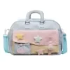 21L Star-Detail Duffel Bag with Shoe Storage Blue color SKU reference
