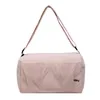 13L Polyester Crossbody Travel Bag with Exterior Pocket Pink color SKU reference