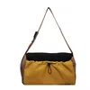 21 L Oxford Weekend Duffel with Side Zipper Pocket Yellow color SKU reference