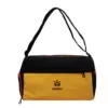 15 L Polyester Gym Duffel with Shoe Compartment Black color SKU reference