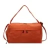 18 L Polyester Gym Duffel with Wet/Dry Pocket Orange color SKU reference