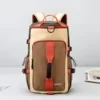 Polyester Sport Training Backpack with Side Storage Brown color SKU reference