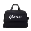 Two-Size Oxford Rolling Duffel with Telescopic Handle Black / size reference A color SKU reference