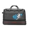80 L Two-Size Oxford Rolling Travel Duffel Black / reference 1 color SKU reference