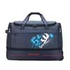 80 L Two-Size Oxford Rolling Travel Duffel Blue / reference 1 color SKU reference