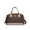 Two-Size Oxford Travel Duffel with Shoe Storage Purple / size ref A SKU overview reference