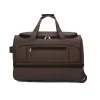 Oxford Rolling Luggage with Retractable Handle Brown / size ref A SKU overview reference