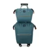 Oxford Rolling Travel Luggage with Telescopic Handle Lake blue color SKU reference