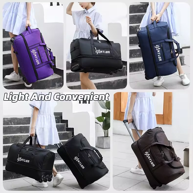 Rolling Sport & Travel Duffel for Long-Distance Trips product reference image