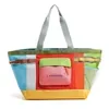 46 L Color-Block Polyester Travel Tote Third color (confirm) color SKU reference