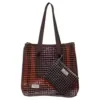 17 L Clear PVC Tote for Beach & Travel Coffee brown color SKU reference
