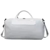 PU Gym Duffel with Shoe & Wet/Dry Pockets Blue color SKU reference
