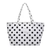 Polka-Dot Travel Tote for Sport & Everyday Carry White color SKU reference
