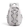 Reflective Nylon Outdoor Backpack with Whistle Clip Gray color SKU reference