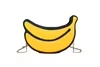 Banana-Shaped PU Shoulder & Crossbody Bag Yellow color SKU reference