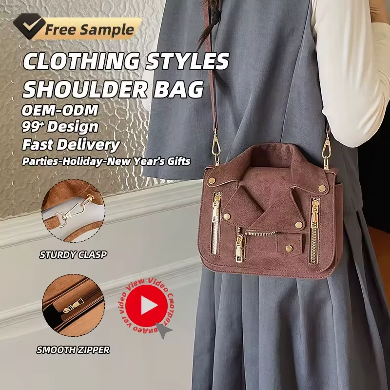 PU Crossbody Bag with Exterior Zip Pocket product reference image