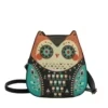 Novelty PU Crossbody Bag · Three Animal-Inspired Options Green color SKU reference