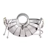 Sector-Shaped PU Handbag with Shoulder Carry White color SKU reference