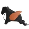 Animal-Character PU Crossbody Bag with Wing Detail Black color SKU reference