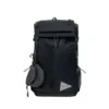 18 L Reflective Oxford Drawstring Travel Backpack Black color SKU reference