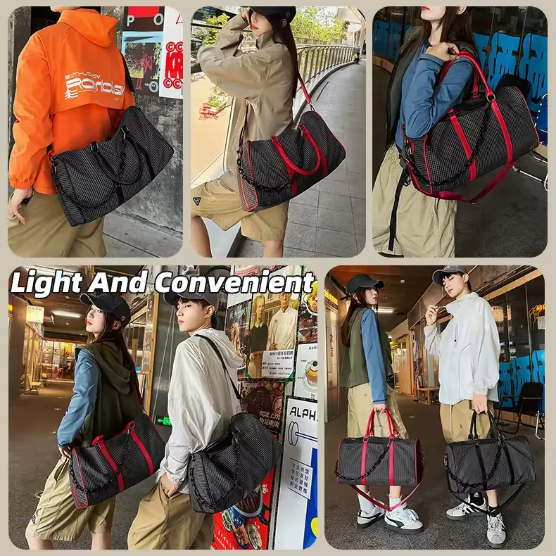 22 L Nylon Gym & Weekender Duffel with Inner Pocket product reference image