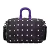 Travel Duffel with Shoe Compartment & Security Pouch Black color SKU reference