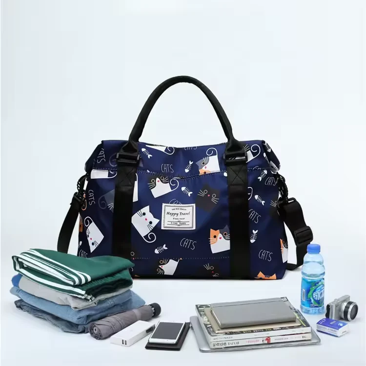 Printed Cartoon Gym and Travel Duffel Bag product reference image