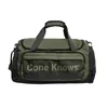 Large Polyester Sports Duffel Bag for Travel and Training Green color SKU reference