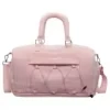 23 L Expandable Travel Duffel with Shoe & Wet/Dry Pockets Pink color SKU reference